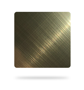 YS-1360  Cross Hairline Tin-Platinum Color